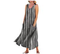 LSAltd Boho Kleid Damen 60 Jahre Kleider Damen Jumpsuit Damen Kurz Damen Vintage Stehkragen Kurzarm Business Bleistift Kleid Kostüme Damen Elegant Sexy Kleid,Dark Gray,5XL