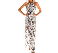 LSAltd Elegante Kleider Damen Petticoat Piraten Korsett Damen Damen Vokuhila Cocktailkleid Abendkleider Etuikleid Sommerkleid Damen Swing Kleid,1-White,S