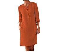 LSAltd Gothic Kleidung Damen Damen Kleider Sommer Body Silber Damen Damen Elegant Hochzeit Spitzenkleid Leinenhose Damen Lang A-Linie Seitenschlitz Ballkleider,Vermilion,3XL