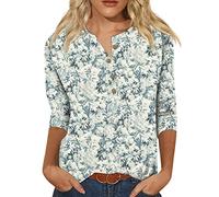 LSAltd Kleider Damen Festlich Elegant Vintage Kleider Damen Weisses Kleid Sommerkleid Damen Knielang Kleid Hippie Kostüm Damen Set Kurzarm Strandkleid Blumenkleid,Gray,XL