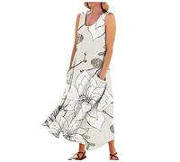 LSAltd Kleider Damen Sommer Damenkleider Elegant Damen Kleider Elegant Damen Casual Sommerkleid Mit Tasche Damen Sexy Damen Kleider Elegantes Einfarbiges Cocktailkleid,Mint Green,XL