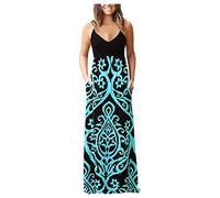 LSAltd Kleider Damen Sommer Röcke Mädchen Damen Sexy Hohe Taille Partykleid Cocktailkleid Pareos & Strandkleider Für Damen Damen Festliches Kleid,5-Green,L