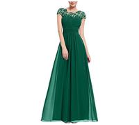 LSAltd Sexy Kleid Damen Kostüm 50 Jahre Damen Kleider Sommer Pulloverkleid Für Damen Tüllkleid Damen Elegant Businesskleider Sexy Mesh Patchwork Cocktailkleid,Grün,XL