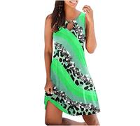 LSAltd Sommerkleid Damen Catsuit Frauen Strandkleid Damen Damen Petticoat Unterrock Reifrock Underskirt Für 1950 Kleid Minikleid Damen Elegant Businesskleider,Grün,M