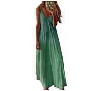 LSAltd Strandkleider Damen Sommer Lange Kleider 1920 Kleider Damen Ballkleider Off Shoulder Kleider Bikini Oberteil Damen Formal Sexy Going Out Hochzeitsgast Kleid,Minzgrün,M