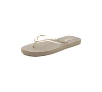 Badezehentrenner LSCN BY LASCANA "Flip-Flops, Badelatsche, Badeschuhe, Sandale, Pantolette, Badeschlappe", Damen, Gr. 39, stone, Obermaterial: 100% Synthetik. Decksohle: 100% Synthetik. Futter: 100% S