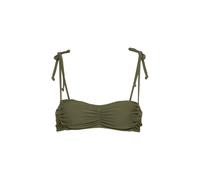 LSCN BY LASCANA Bandeau-Bikini-Top Damen oliv Gr.36 Cup C/D