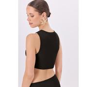 LSCN BY LASCANA Crop-Top Damen schwarz Gr.34