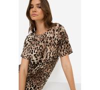 LSCN BY LASCANA Damen Nachthemd leo bedruckt Gr.48/50