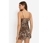 LSCN BY LASCANA Damen Shorty leo bedruckt Gr.32/34