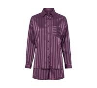LSCN BY LASCANA Damen Shorty pflaume gestreift Gr.32