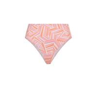 LSCN BY LASCANA Highwaist-Bikini-Hose Damen rosa bedruckt Gr.42