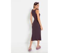 LSCN BY LASCANA Midikleid Damen pflaume Gr.42