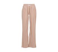 LSCN BY LASCANA Pyjamahose Damen braun-roségold-gestreift Gr.48/50
