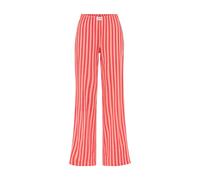 LSCN BY LASCANA Pyjamahose Damen orange-koralle-gestreift Gr.40/42