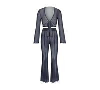 LSCN BY LASCANA Strandset: Shirt und Hose Damen anthrazit Gr.48