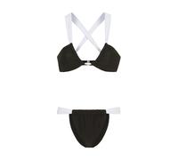 LSCN BY LASCANA Triangel-Bikini Damen schwarz-weiß Gr.32