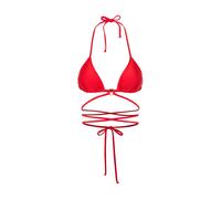 LSCN BY LASCANA Triangel-Bikini-Top Damen rot Gr.34 Cup C/D