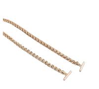 LSHIJI Taschenkette Taschenkette aus Stahl - 5 mm, Gold, Silber, Schwarz, Ersatz-Schulter-Crossbody-Kettenriemen mit Verschluss for kleine Taschen, Clutch(Gold,140cm)