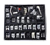 LSLANSOON 32-teiliges Nähmaschinen-Nähfuß-Set, Nähmaschinen-Zubehör-Set