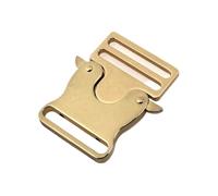 LSNNMU 8 stücke Mode Metall Rucksack Gurt Schnalle Schnell Seite Release Verschluss for DIY Tasche Outdoor Strap Gürtel Gurtband FüR Tasche(Llight Gold,Inner Diameter 38mm)