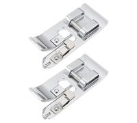 LT Easiyl 2x Overlock-Nähfuß-Nähaufsatz Kompatibel mit Nähmaschinen Brother Innov-is 10A 20 30 35 50 55 950 955 550 1250 1500 2200