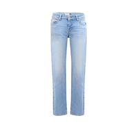 LTB Damen Jeans Fallon 300 Mid Waist - Straight Fit - Blau W27-W34 Baumwolle, Größe:34W / 32L, Farbe:15935-55593 Caira Wash