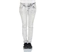 LTB Damen Jeans Molly Slim Fit - Grau - Malissa Wash, Größe:W 32 L 32;Farbe:Malissa Wash (4375)