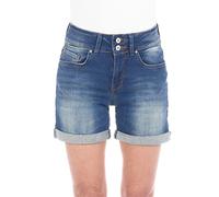LTB Damen Shorts Becky X Kurze Jeans Hose Jeansshorts Hotpants Basic Denim Stretch Baumwolle Blau XS, Größe:XS, Farbe:Heal Wash (50356)