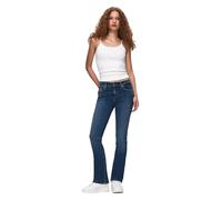 LTB Damen Jeans Fallon 400 - Mid Waist - Bootcut - Blau W27-W34 Baumwolle, Größe:29W / 32L, Farbe:15920-55582 Minnow Wash