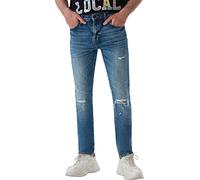 LTB Herren Jeans Joshua - Slim Fit - Blau - Lemos Safe Wash Baumwolle Stretch, Größe:32W / 32L, Farbe:Lemos Safe Wash 54008
