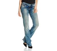 LTB Jeans Damen Boot-Cut Jeans Valerie, Gr. W25/L34 (Herstellergröße: 25), Blau (Maison Wash 1653)