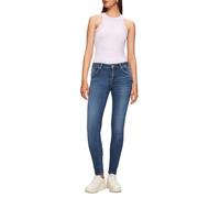 LTB Jeans Damen Fallon 100 - Skinny Mid Rise Basic-5-Pocket Dark Wash Blau aus Baumwollgemisch - Größe W29L34