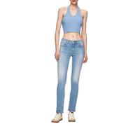 LTB Jeans Damen Fallon 200 - Slim Mid Rise Basic-5-Pocket Light Wash Blau aus Baumwollgemisch - Größe W31L32