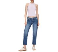 LTB Jeans Damen Fallon 300 - Straight Mid Rise Basic-5-Pocket Medium Wash Blau aus Baumwollmischung - Größe W34L30