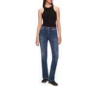 LTB Jeans Damen Fallon 400 - Bootcut Mid Rise Basic-5-Pocket Dark Wash Blau aus Baumwollgemisch - Größe W31L34