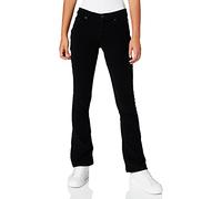 LTB Jeans Damen Fallon Jeans, Ribcord Black Wash 53495, 26W / 34L
