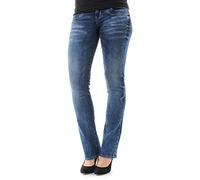 LTB Jeans Damen Jeans Bootcut Valerie - Normal Waist Damen Bootcut Jeans mit Knopf & Reißverschluss - Valerie Blue Lapis WASH Jeanshose Blau 29W / L34