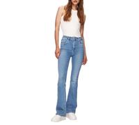LTB Jeans Damen Jonna 500 - Flare High Rise Basic-5-Pocket Wash Blau aus Baumwollgemisch - Größe W33L32