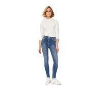 LTB Jeans Damen Skinny Jeans Amy X - High Waist Damen Skinny Jeans mit Knopf & Reißverschluss - Amy X Juana X WASH Mittel Blau - Größe 28W / 32L