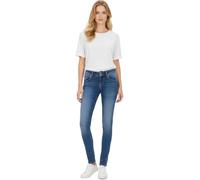 LTB Julita X - Hautenge Jeans in mittelblauer Used Look W32 / L30 Skinny Fit