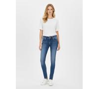LTB Julita X - Hautenge Jeans in mittelblauer Used Look W24 / L32 Skinny Fit