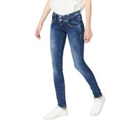 LTB Julita X - Hautenge Jeans in mittelblauer Used Look W27 / L30 Skinny Fit