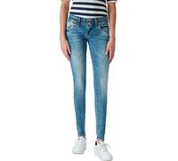 LTB Jeans Damen Skinny Jeans Julita X - High Waist SkinnyJeans mit Reißverschluss und Stretch - Julita X Lelia Jeanshose Blau 32W / 30L