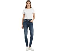 LTB Jeans Damen Skinny Jeans Julita X - Low Waist SkinnyJeans mit Knopf & Reißverschluss und Stretch - Julita X Tessa WASH Jeanshose Blau 33W / L36