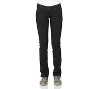 LTB Jeans Damen Straight Leg Jeanshose Aspen, Gr. W33/L36 (Herstellergröße: 33.0), Schwarz (Black 200.0)