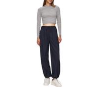 LTB Jeans Damen T-Shirt hergestellt aus Baumwolle in Grau Skinny - Größe M
