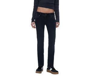 LTB Jeans Molly 200 Damen-Jeans in Schwarz Low Rise hergestellt aus Baumwollmischung, Größe 24, 30