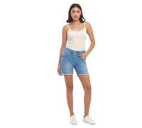 LTB Jeans Shorts Rosina in blau mit Doppelknopf-Verschluss M Straight Fit