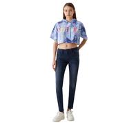 Ltb Jeans Slim Fit Molly M in dunkelblauem Sueta W25 / L30 Slim Fit